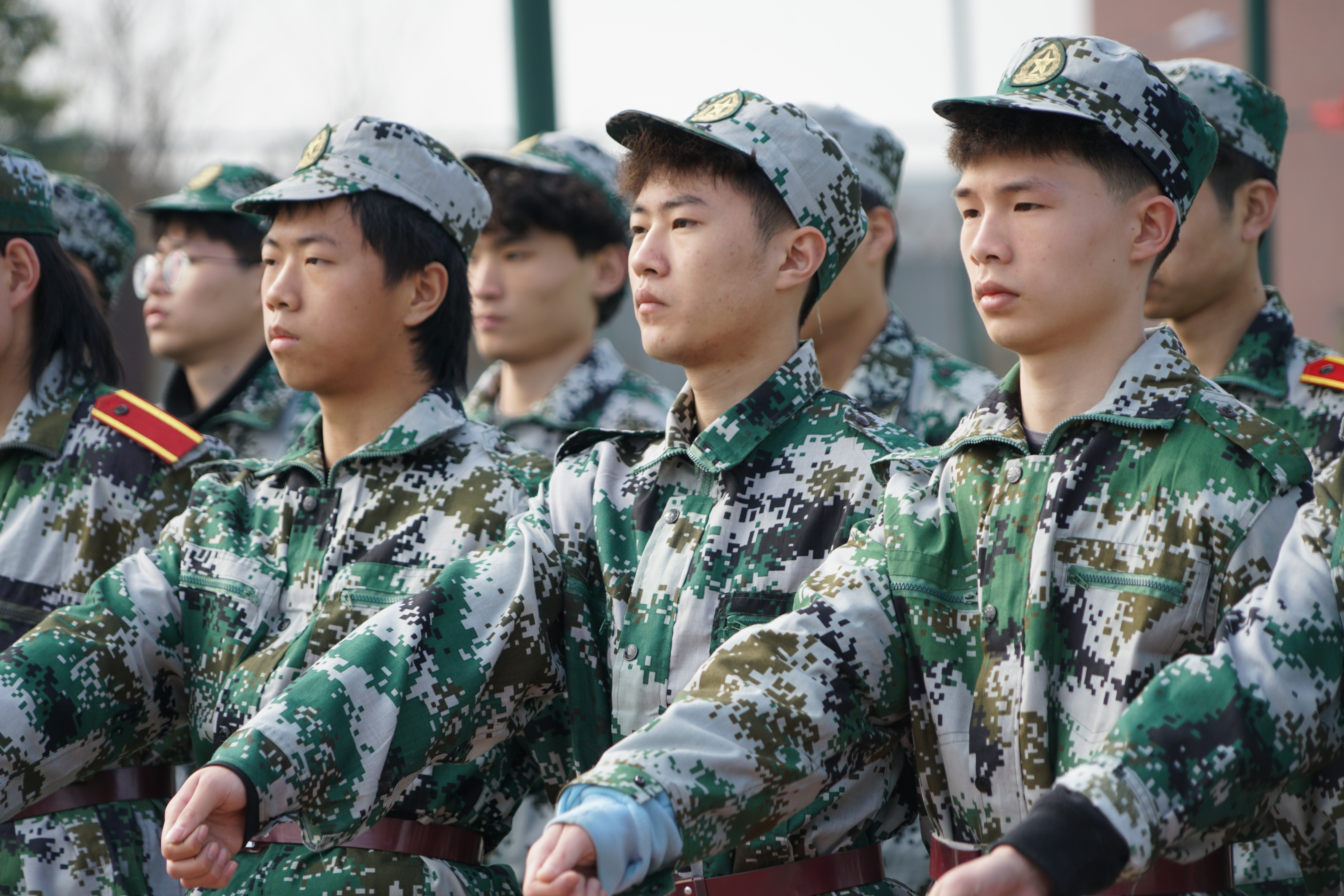 军训图集·学生篇 | 军姿飒爽，青春飞扬